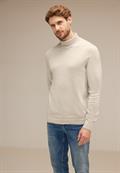 Pullover mit Rollkragen wool white