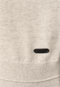Pullover mit Rollkragen wool white
