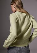 Pullover mit Rundhals mild green mel.