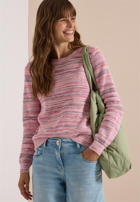 pullover-mit-rundhals-und-space-dye-optik-flame-red