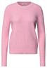 Pullover mit Rundhals und Struktur mellow rose melange