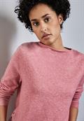 Pullover mit Schlitz-Detail sugar coral mel.