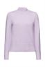 Pullover mit Stehkragen aus Wollmix lavender