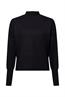 Pullover mit Stehkragen black