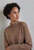 Pullover mit Stehkragen rich mocha mel.