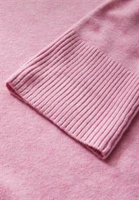 Pullover mit Stehkragen sunrise pink mel.