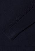 Pullover mit Strickdetail urban dark blue