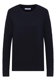 Pullover mit Strickdetail urban dark blue
