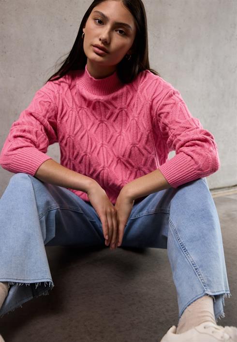pullover-mit-strickmuster-candy-pink-mel
