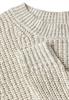 Pullover mit Strickmuster cloud cream mel.
