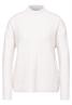 Pullover mit Strickmuster cream white melange