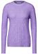 Pullover mit Strickmuster lilac melange