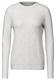 Pullover mit Strickmuster soft silver melange