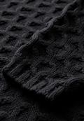 Pullover mit Struktur black