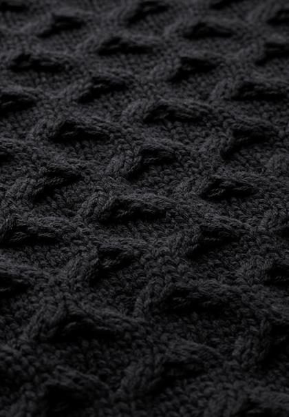 Pullover mit Struktur black