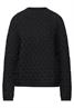 Pullover mit Struktur black