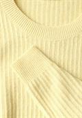 Pullover mit Struktur bond yellow mel.