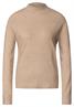 Pullover mit Struktur buff sand melange