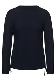 Pullover mit Struktur deep blue