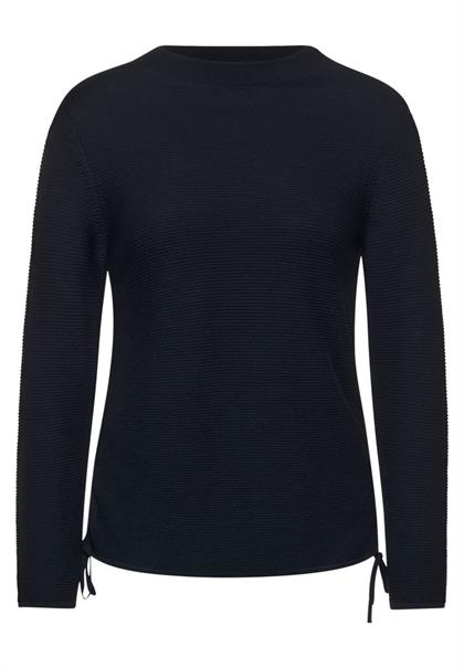 Pullover mit Struktur deep blue
