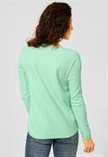 Pullover mit Struktur fun green melange