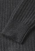 Pullover mit Struktur gravel grey mel.