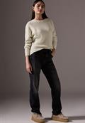 Pullover mit Struktur soft beige