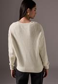 Pullover mit Struktur soft beige