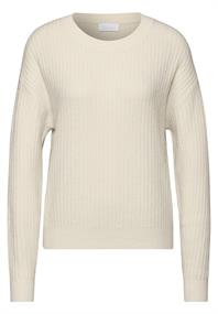 Pullover mit Struktur soft beige