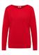 Pullover mit Strukturdetail fiery red