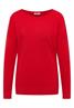 Pullover mit Strukturdetail fiery red