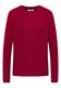 Pullover mit Strukturdetails beaujolais red