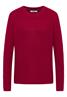 Pullover mit Strukturdetails beaujolais red
