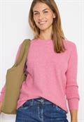 Pullover mit Strukturdetails dark blossom melange