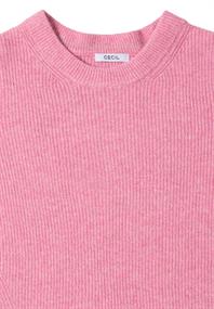 Pullover mit Strukturdetails dark blossom melange