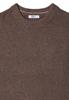 Pullover mit Strukturdetails mushroom taupe melange