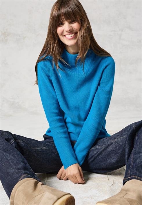 pullover-mit-strukturmix-dynamic-aqua-blue