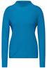 Pullover mit Strukturmix dynamic aqua blue