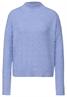 Pullover mit Strukturmix frosted blue mel.