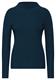 Pullover mit Strukturmix oil blue