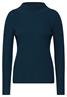 Pullover mit Strukturmix oil blue
