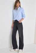 Pullover mit Troyerkragen sporty light blue melange