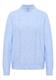 Pullover mit Troyerkragen sporty light blue melange