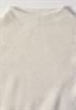Pullover mit Turtleneck alabaster beige melange