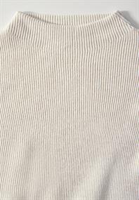 Pullover mit Turtleneck alabaster beige melange