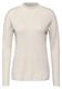 Pullover mit Turtleneck alabaster beige melange