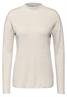 Pullover mit Turtleneck alabaster beige melange