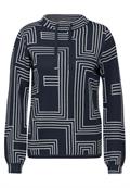 Pullover mit Turtleneck deep petrol