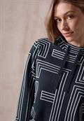 Pullover mit Turtleneck deep petrol