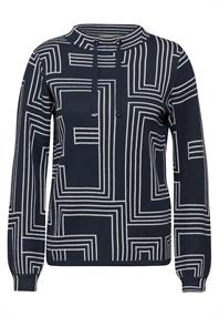 Pullover mit Turtleneck deep petrol